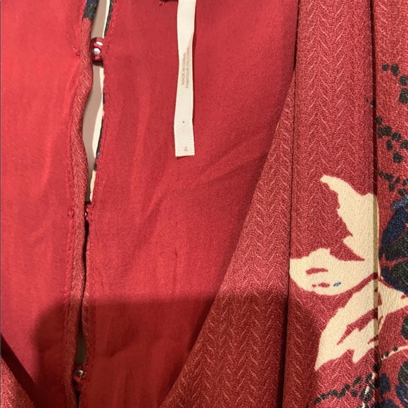 Free People All I Got Maxi Dress Retro Floral Sz 4 - Picture 15 of 16